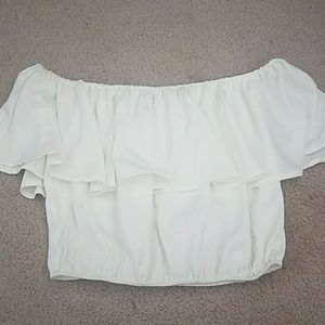 Off the shoulder shirt